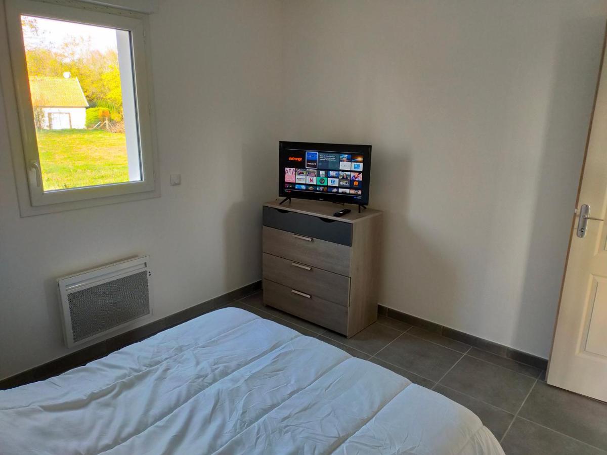 Maison Individuelle Neuve Plein Pied Avec Terrasse Et Jardin Clos 10Minutes A Pied De La Plage Кибервиль Экстерьер фото