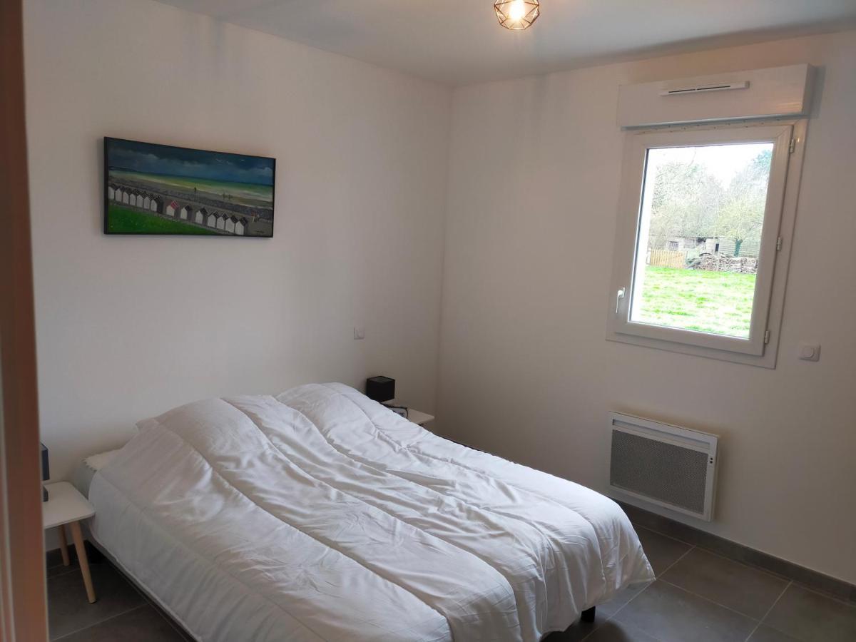 Maison Individuelle Neuve Plein Pied Avec Terrasse Et Jardin Clos 10Minutes A Pied De La Plage Кибервиль Экстерьер фото