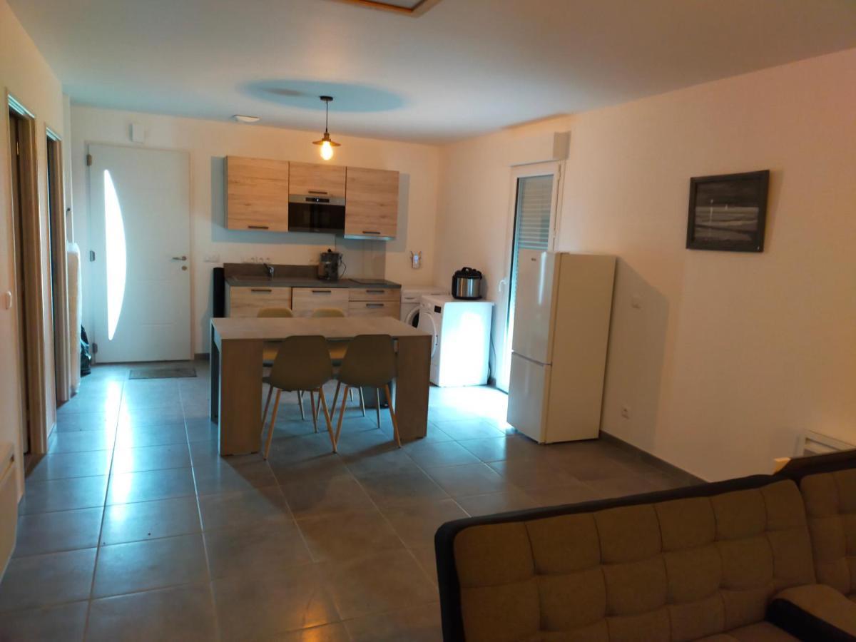 Maison Individuelle Neuve Plein Pied Avec Terrasse Et Jardin Clos 10Minutes A Pied De La Plage Кибервиль Экстерьер фото