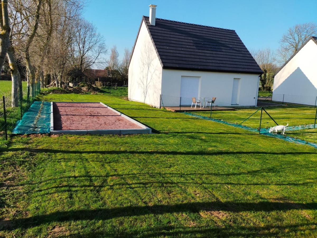 Maison Individuelle Neuve Plein Pied Avec Terrasse Et Jardin Clos 10Minutes A Pied De La Plage Кибервиль Экстерьер фото