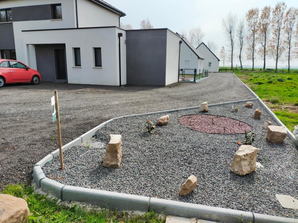 Maison Individuelle Neuve Plein Pied Avec Terrasse Et Jardin Clos 10Minutes A Pied De La Plage Кибервиль Экстерьер фото