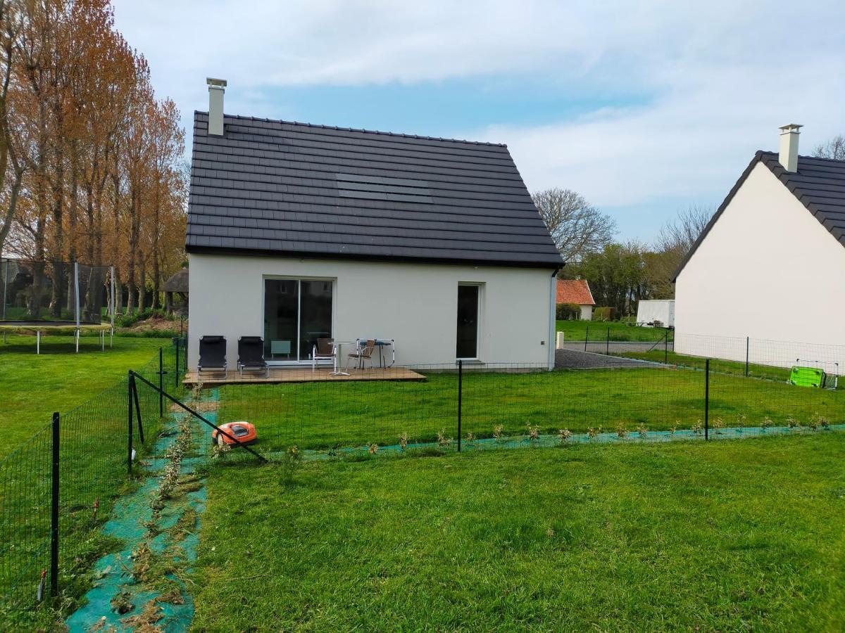 Maison Individuelle Neuve Plein Pied Avec Terrasse Et Jardin Clos 10Minutes A Pied De La Plage Кибервиль Экстерьер фото